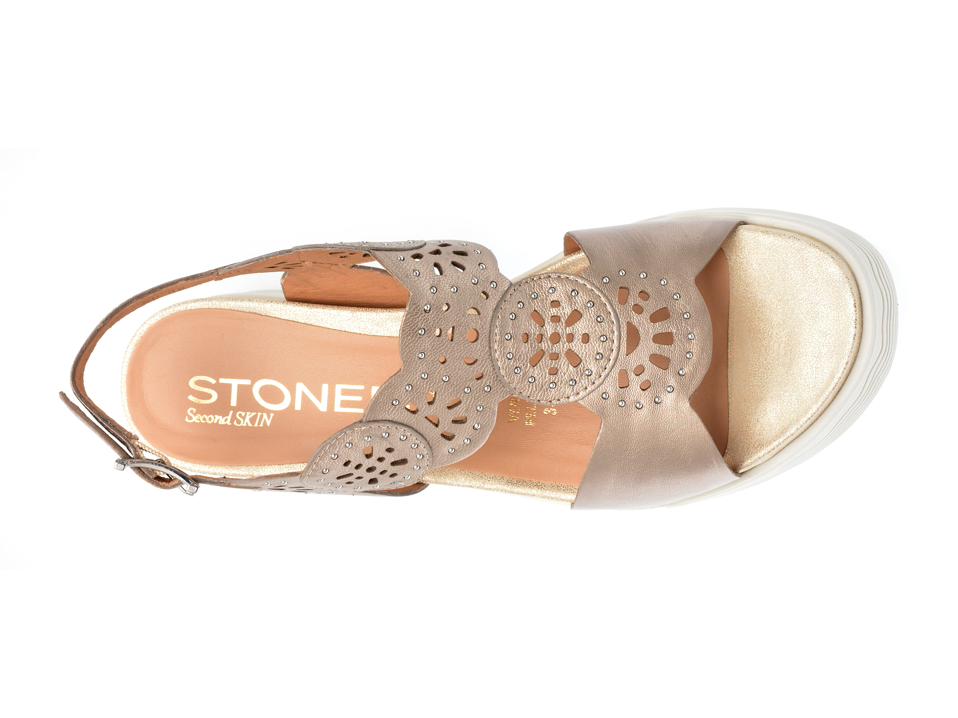 Poze Sandale STONEFLY bronz, PARKY21, din piele naturala otter.ro