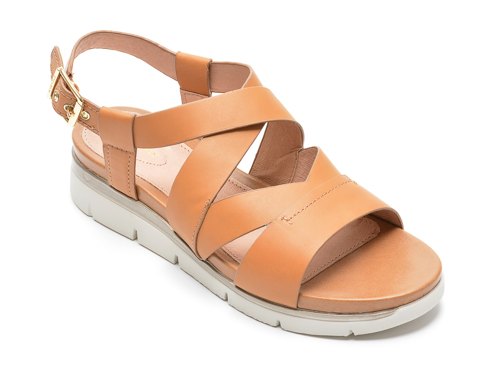 Sandale STONEFLY maro, ELODY18, din piele naturala /femei/sandale imagine noua