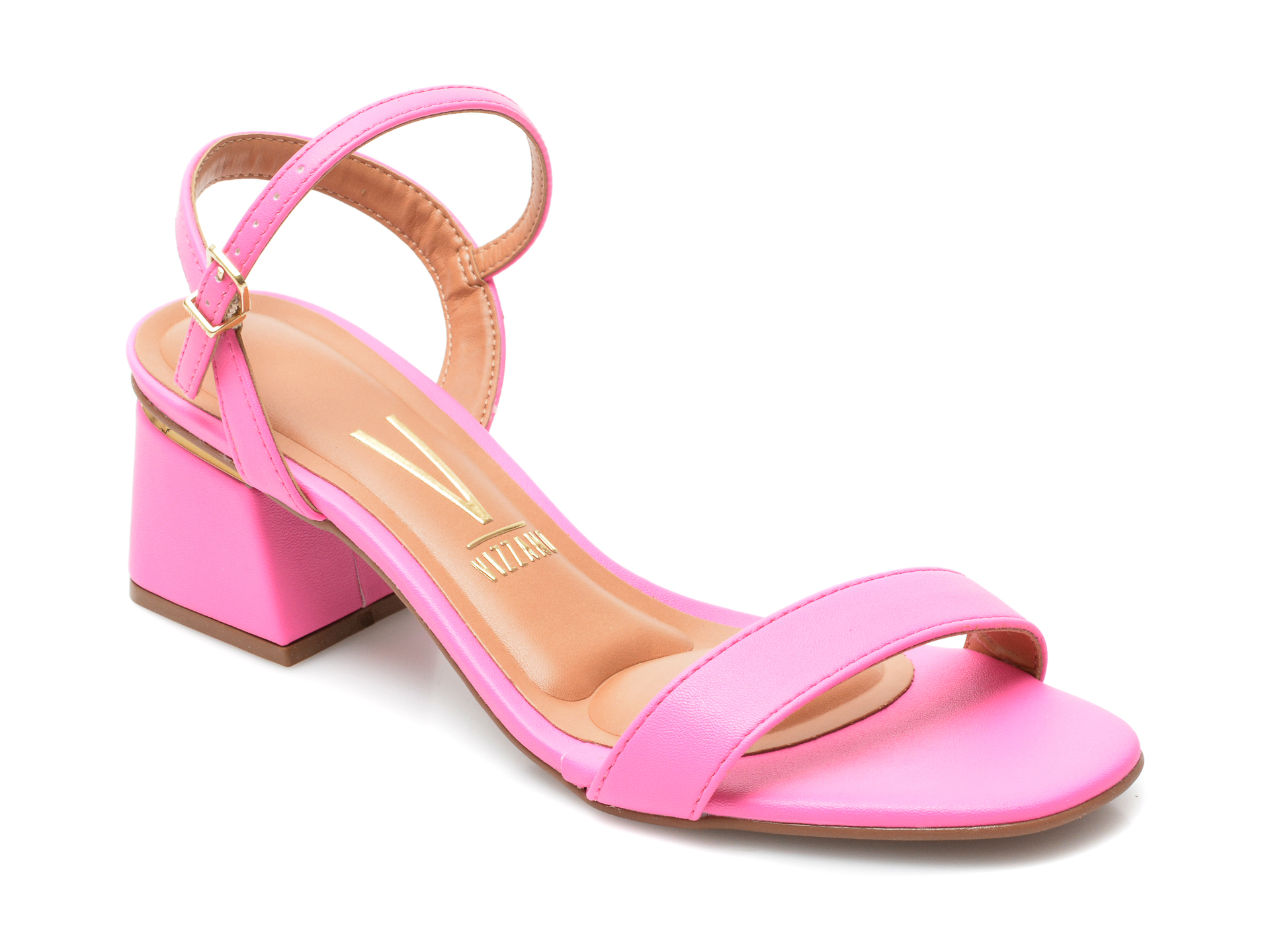 Sandale VIZZANO roz, 6428101, din piele ecologica Vizzano otter.ro