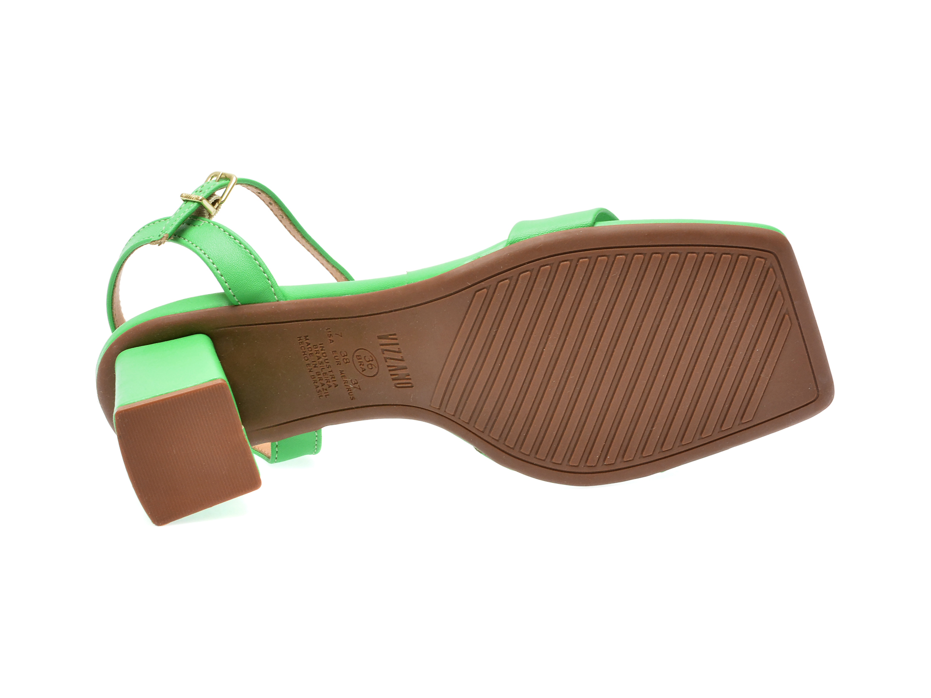 Sandale VIZZANO verzi, 6455101, din piele ecologica
