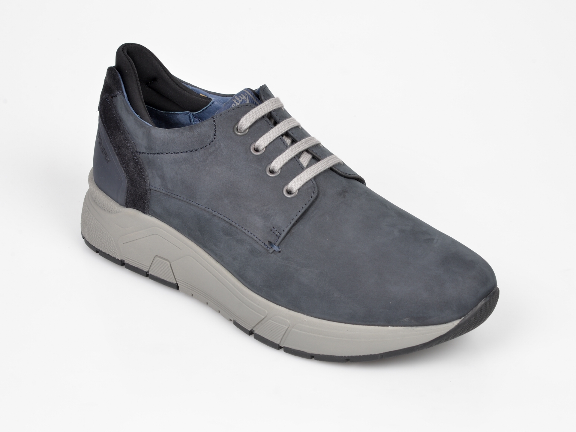 Pantofi STONEFLY bleumarin, Action2, din nabuc