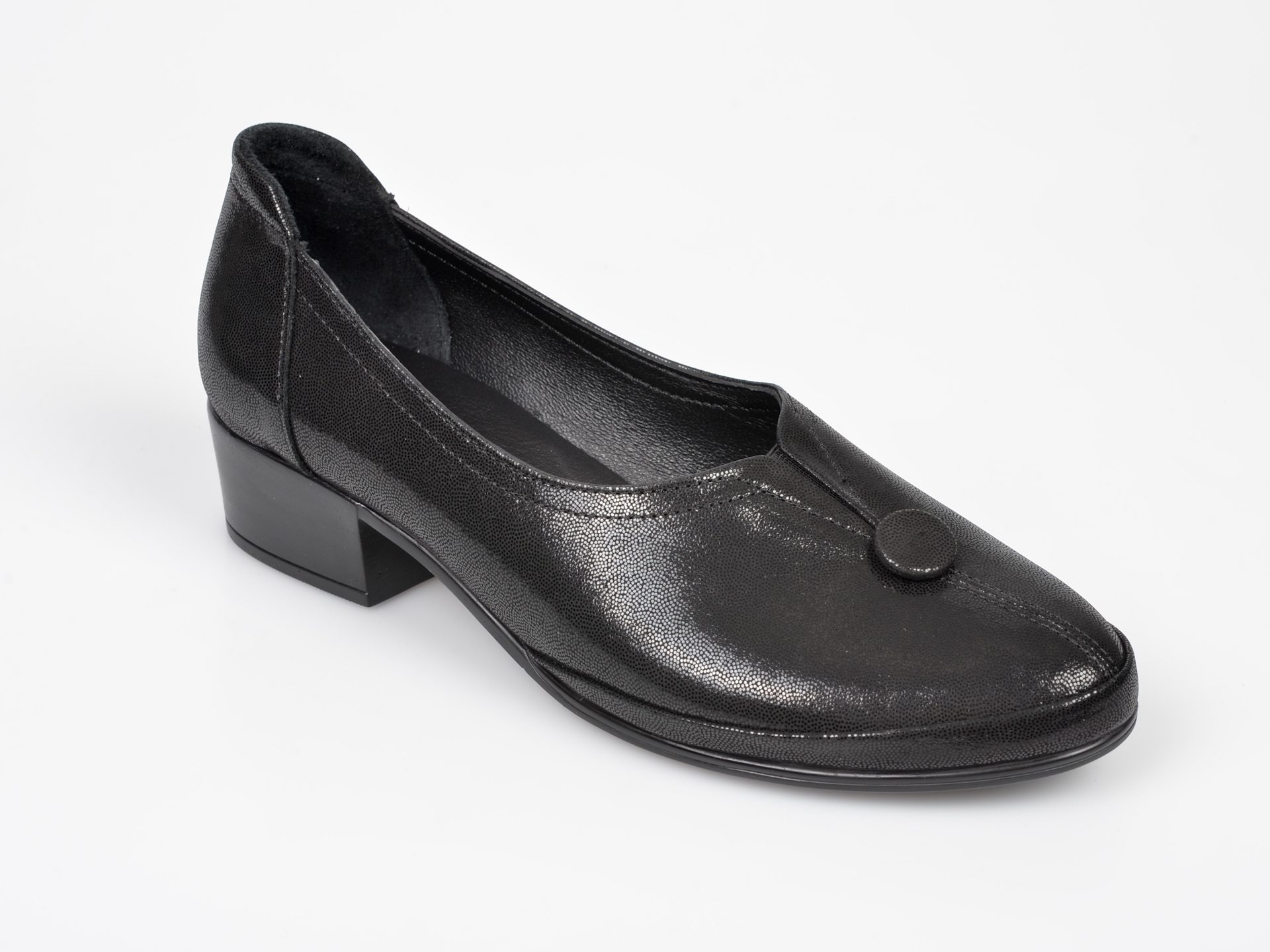 Pantofi FLAVIA PASSINI negri, Ns880, din piele naturala