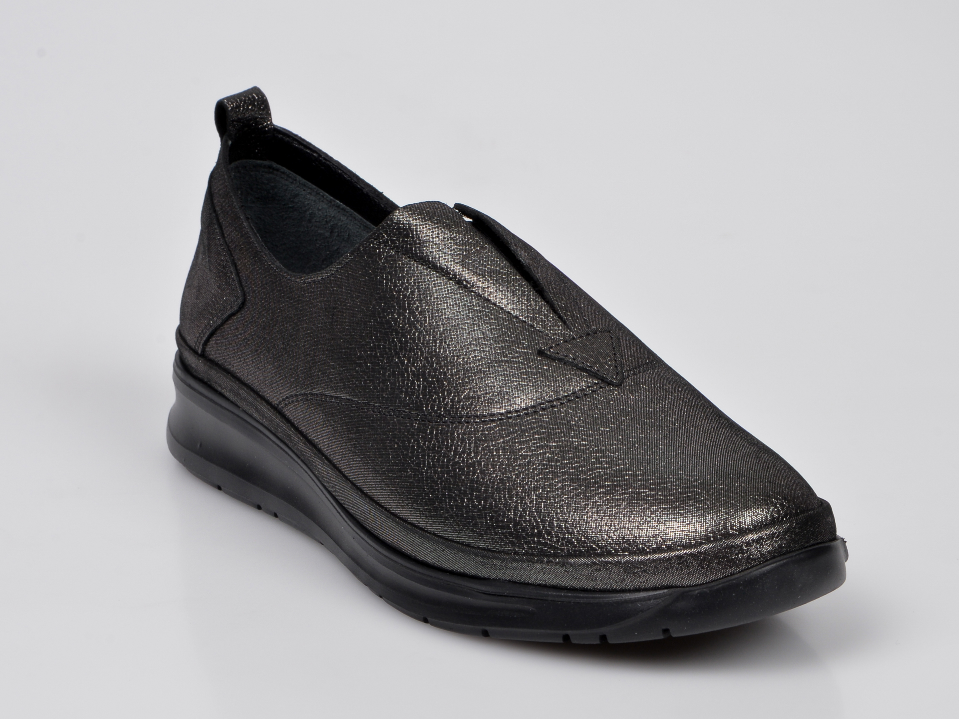 Pantofi FLAVIA PASSINI gri, RS5512, din piele naturala