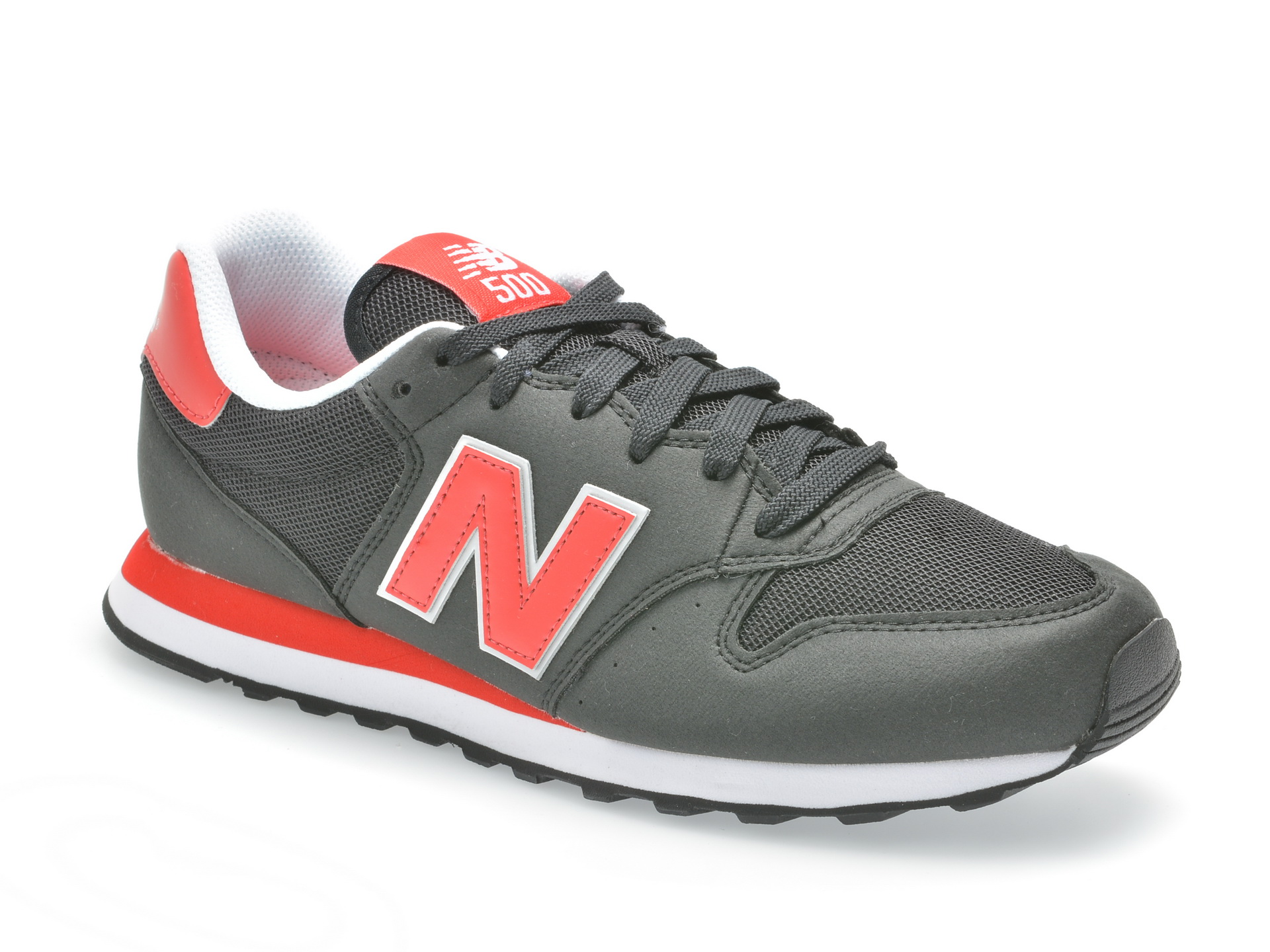 Pantofi sport NEW BALANCE negri, Gm500, din piele ecologica