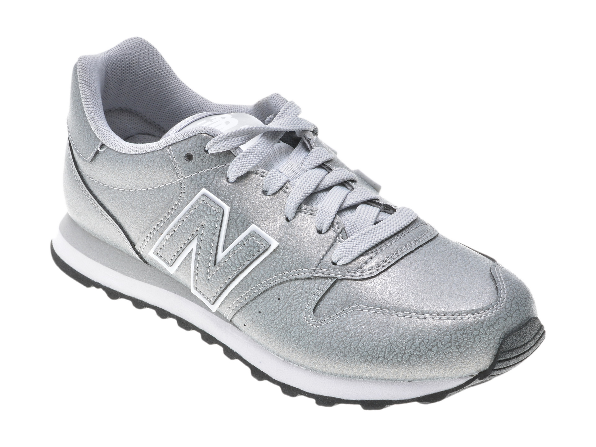 Pantofi sport NEW BALANCE argintii, Gw500, din piele ecologica