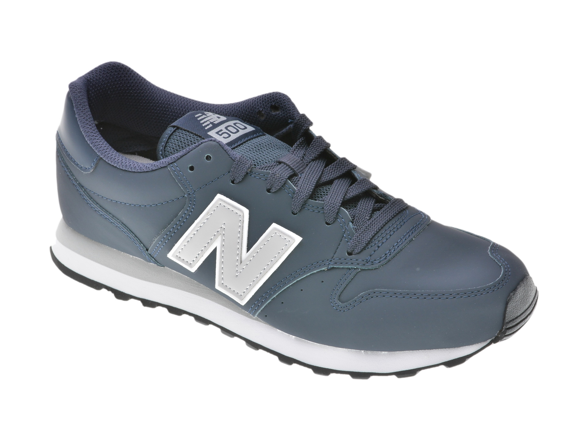 Pantofi sport NEW BALANCE bleumarin, Gm500, din piele ecologica