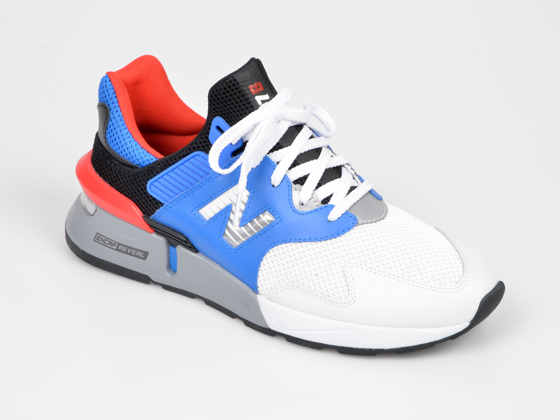 Pantofi sport NEW BALANCE albi, MS997, din material textil