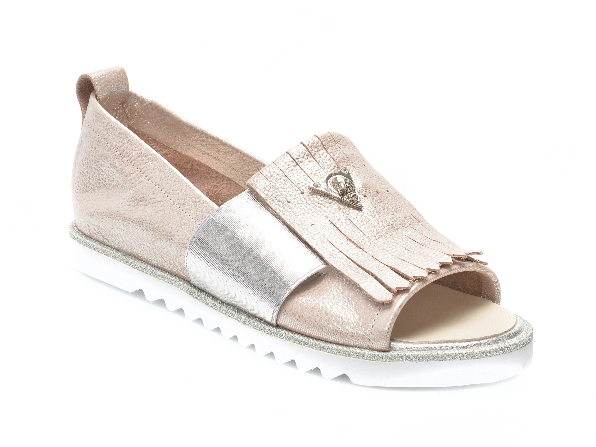 Espadrile FLAVIA PASSINI nude, 5632020, din piele naturala