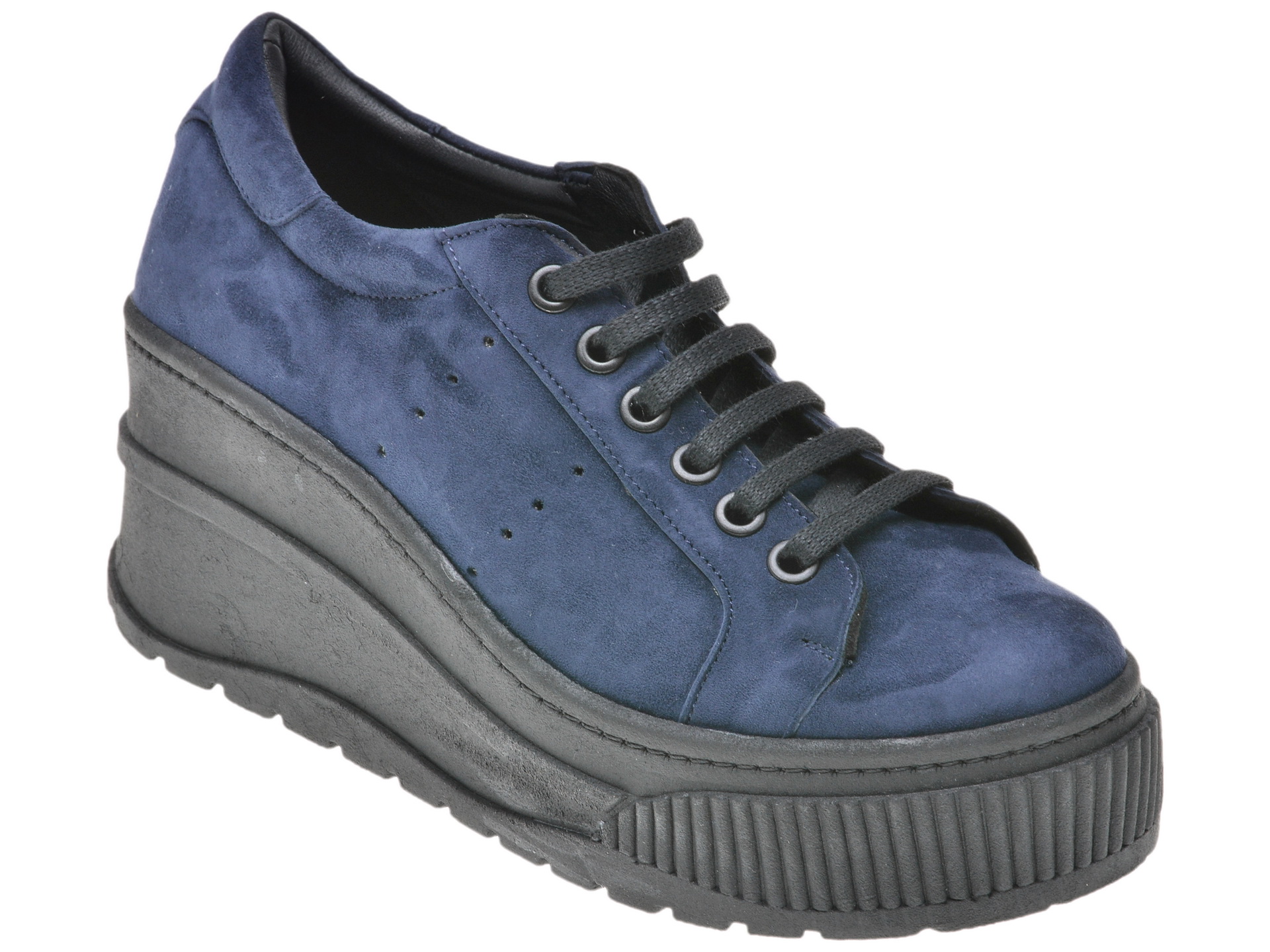 Pantofi FLAVIA PASSINI bleumarin, 111260, din piele intoarsa