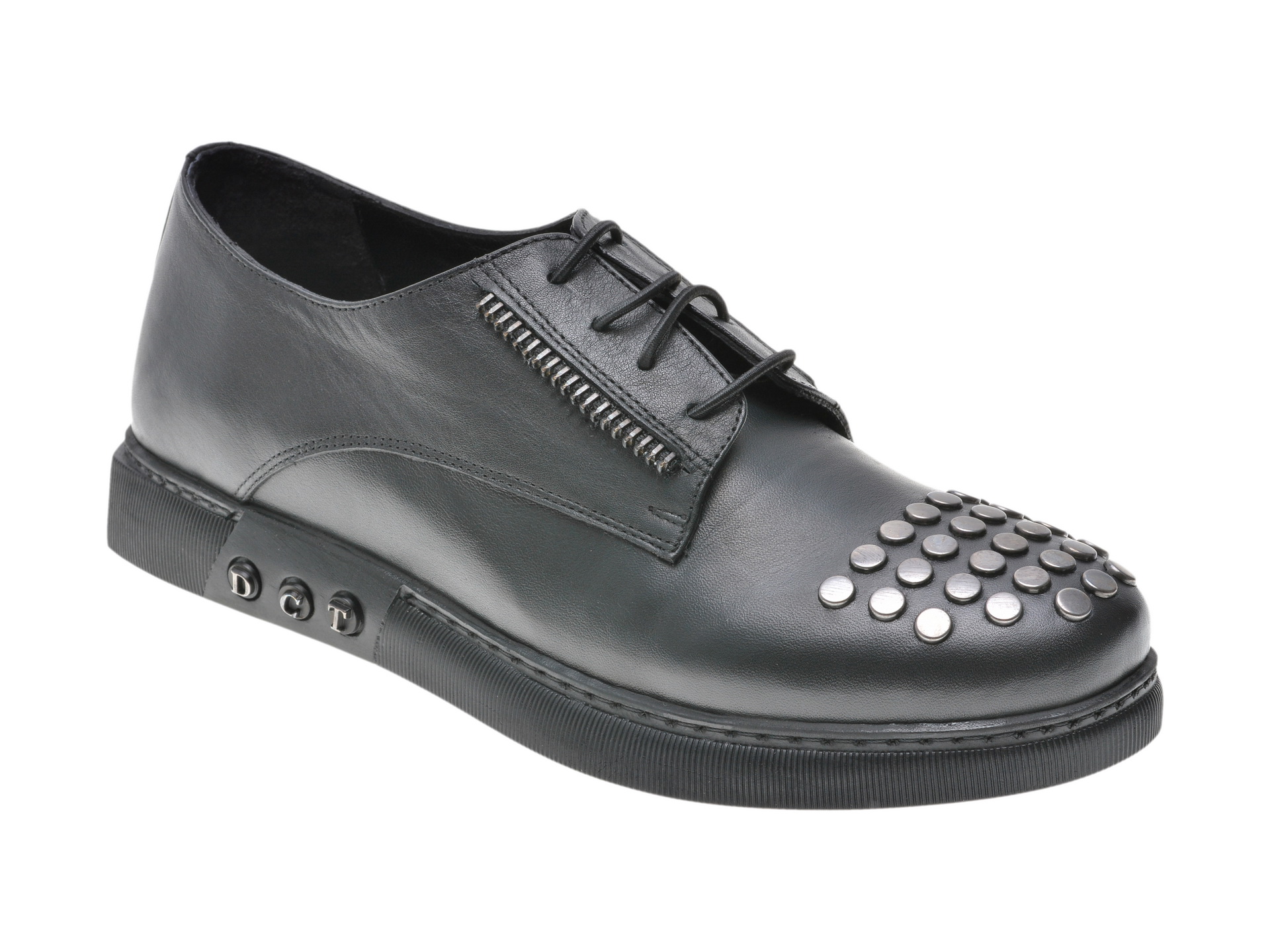 Pantofi FLAVIA PASSINI negri, 285151, din piele naturala
