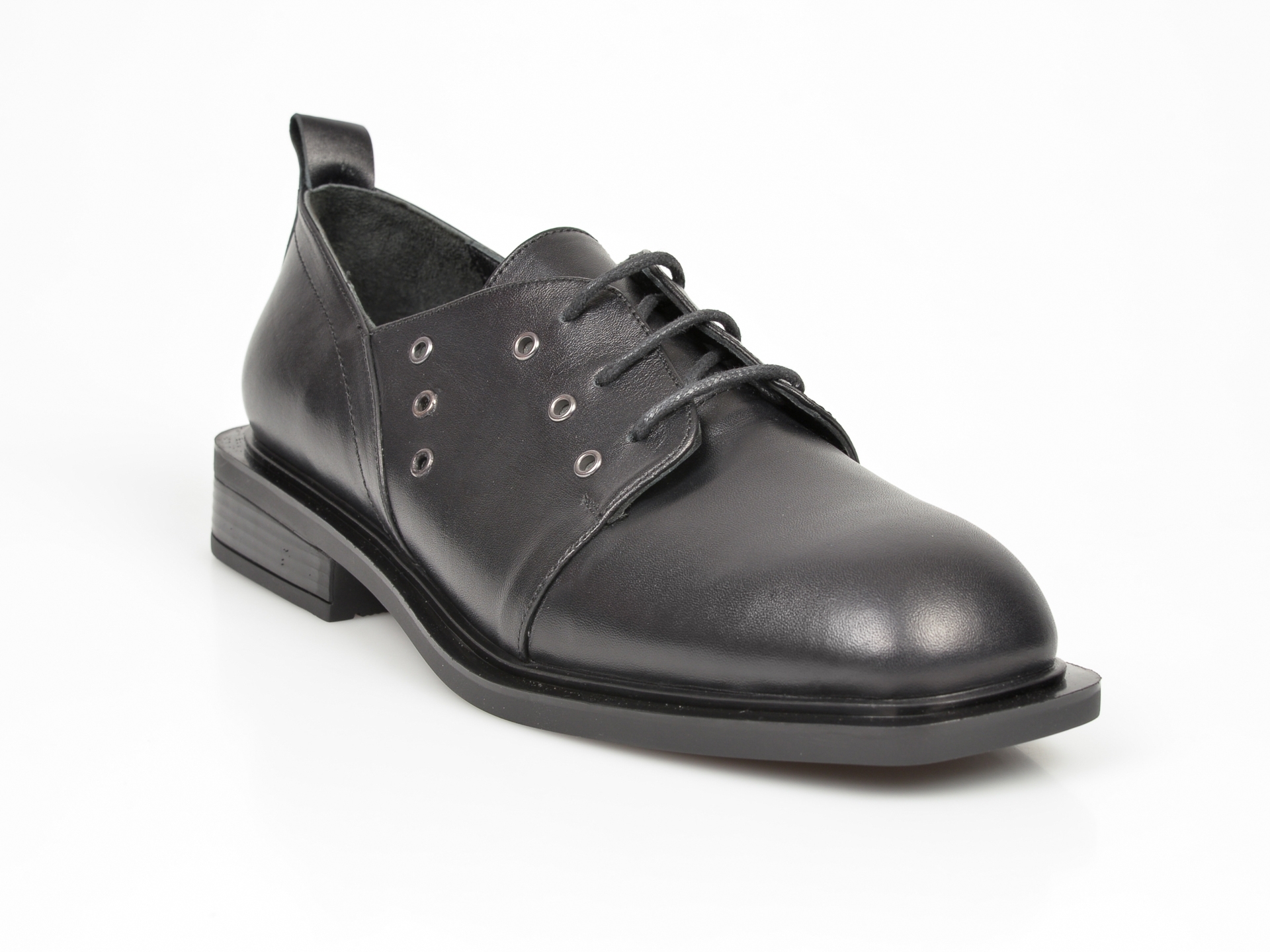 Pantofi FLAVIA PASSINI negri, 418040, din piele naturala