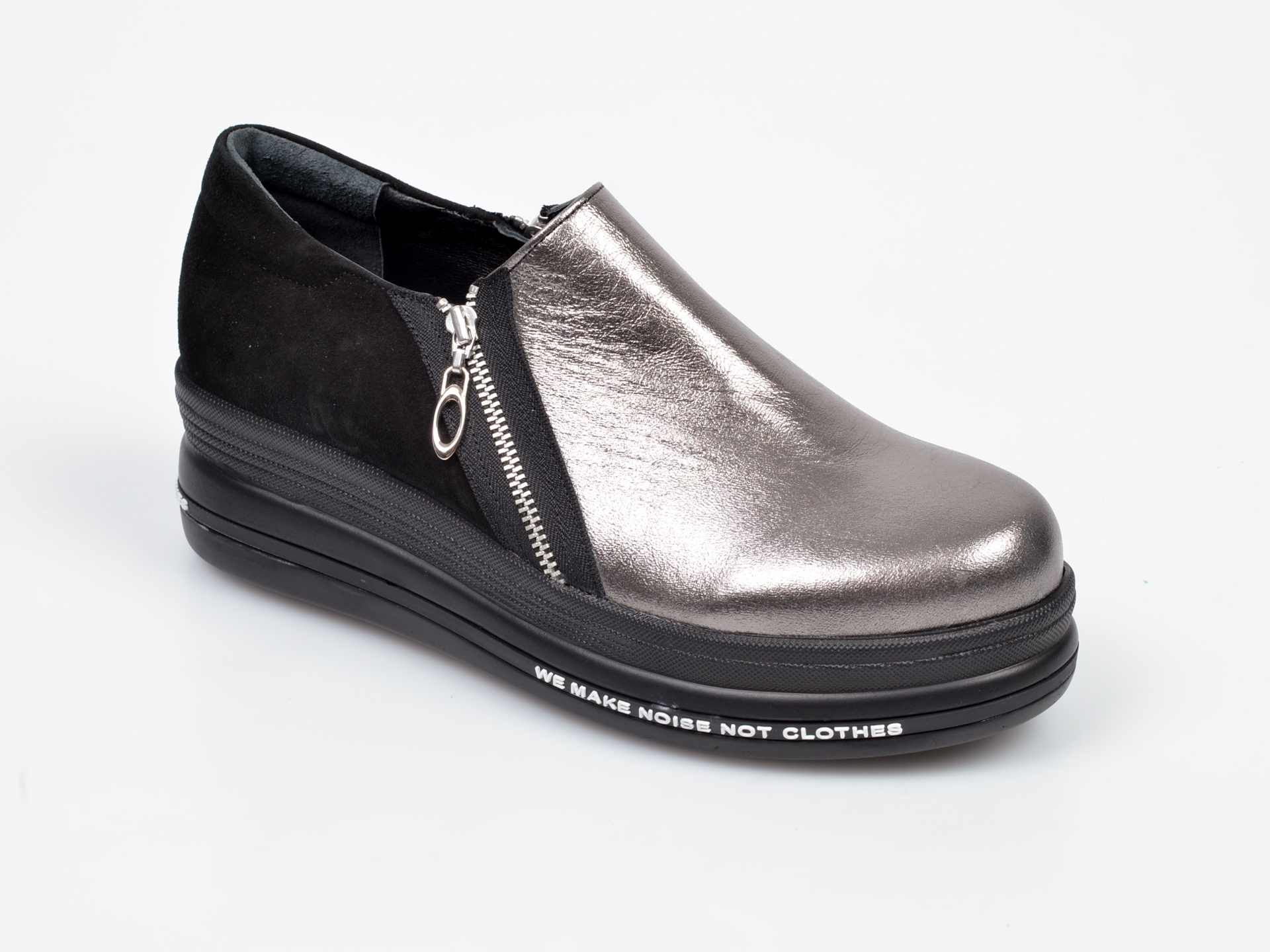 Pantofi FLAVIA PASSINI gri, 1952055, din piele naturala