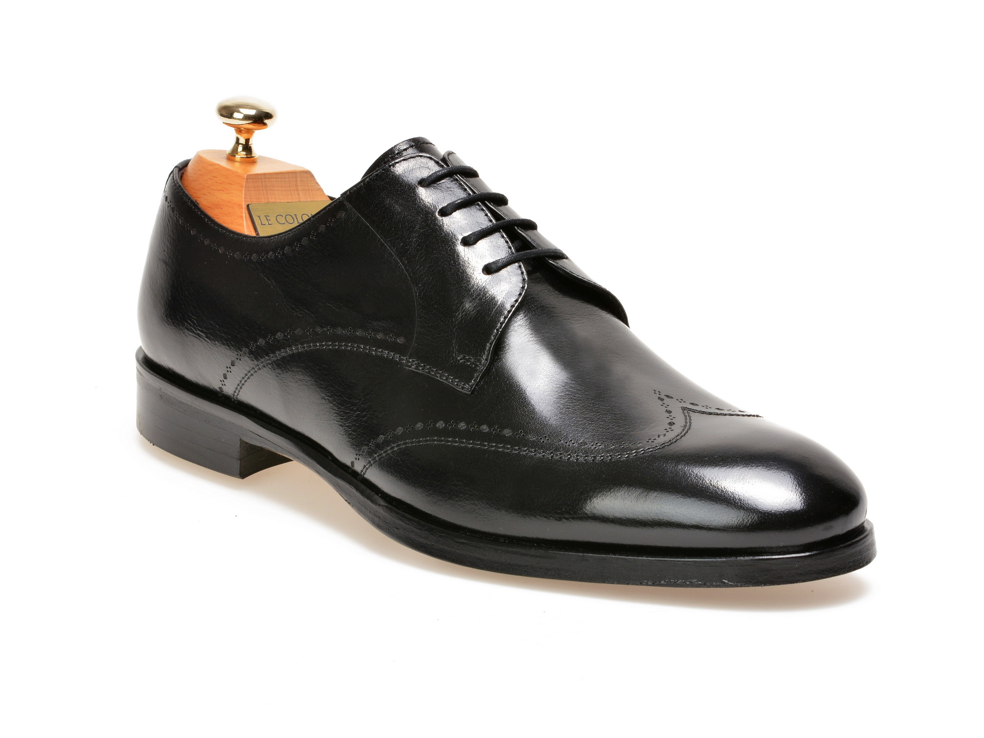 Pantofi LE COLONEL negri, 43410, din piele naturala