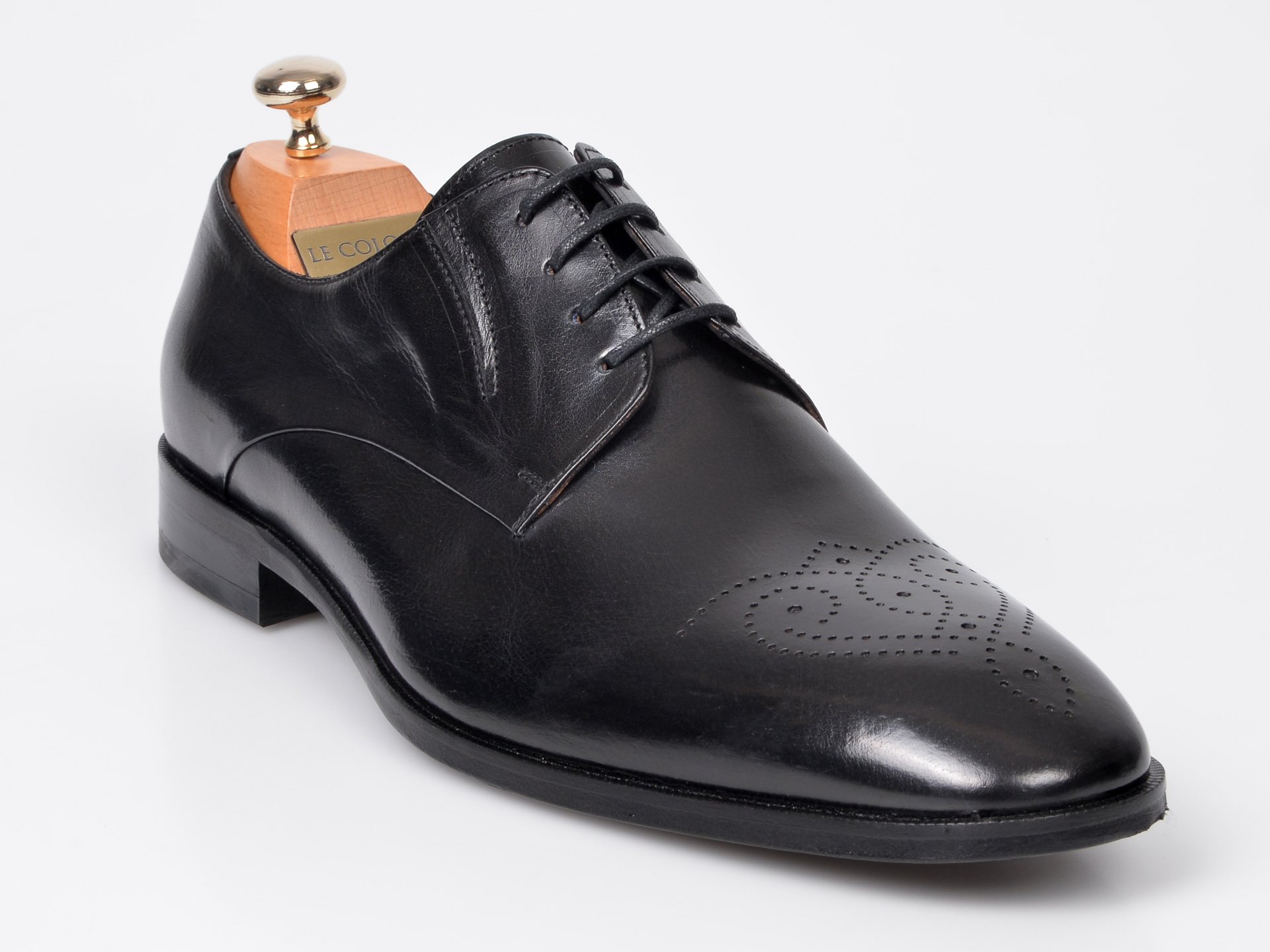 Pantofi LE COLONEL negri, 48730, din piele naturala