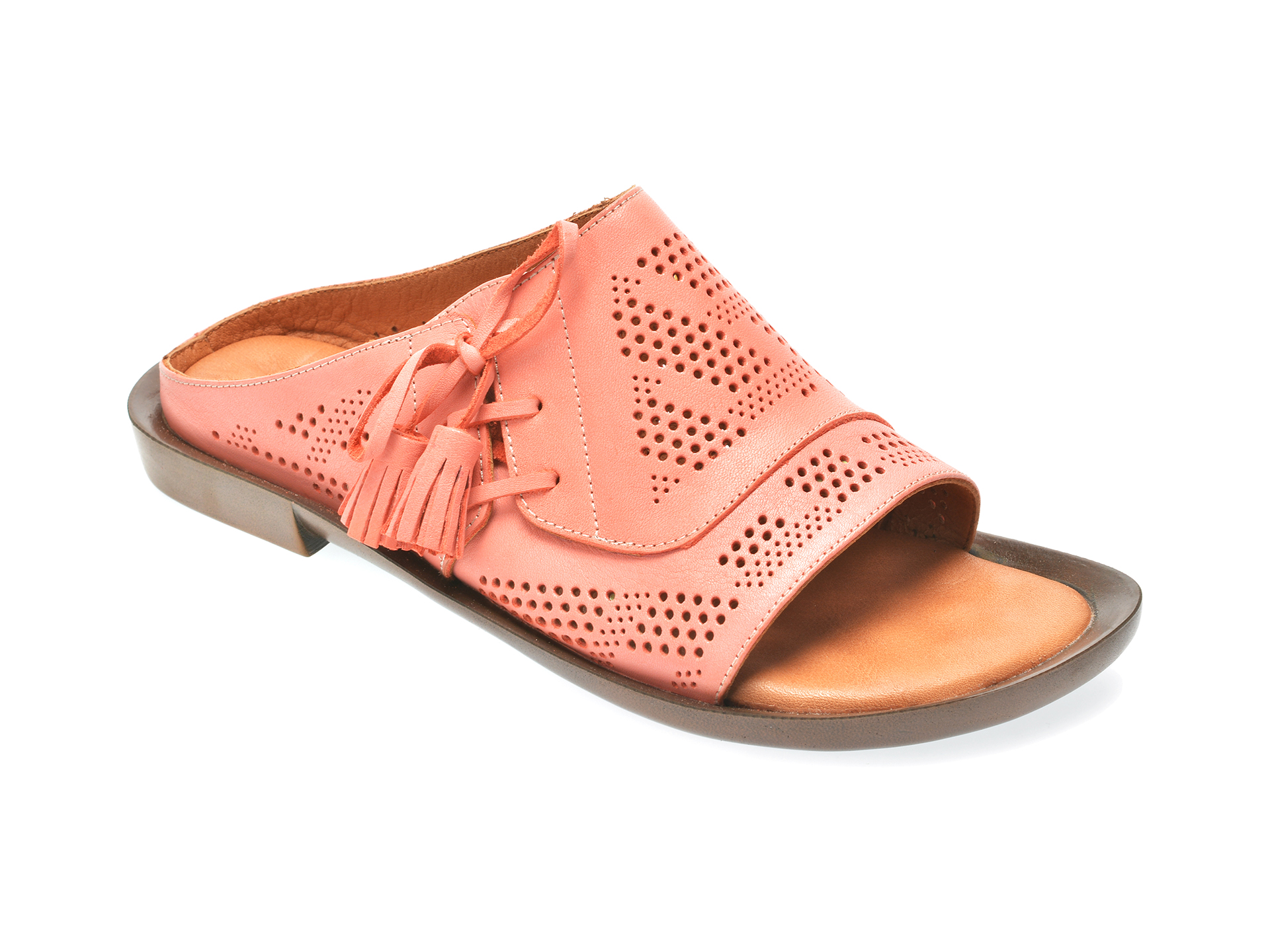 Papuci FLAVIA PASSINI roz, 9795, din piele naturala