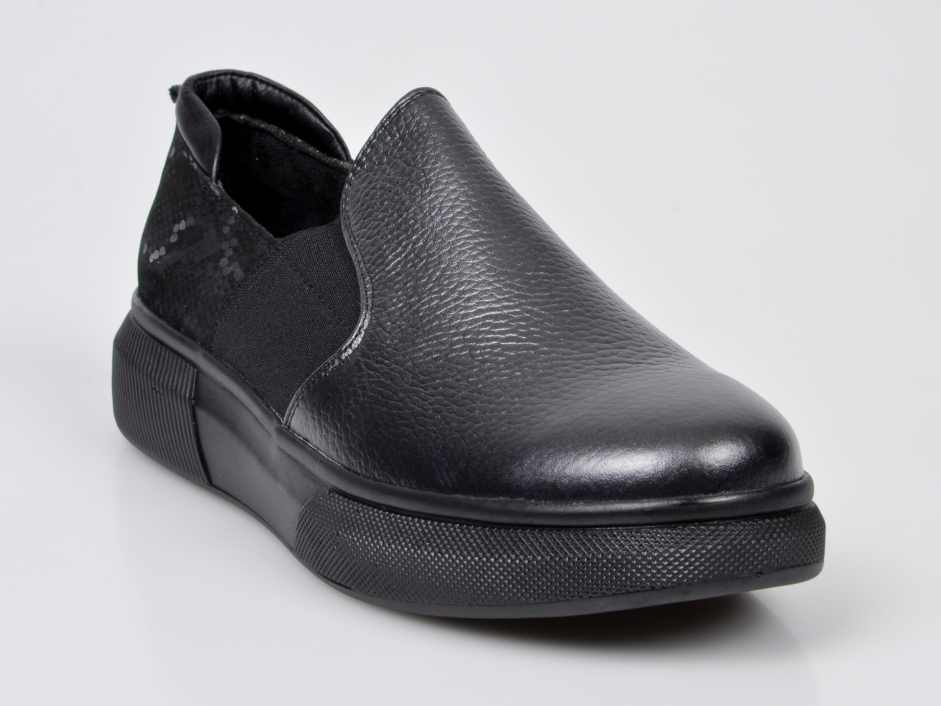 Pantofi FLAVIA PASSINI negri, 191011, din piele naturala