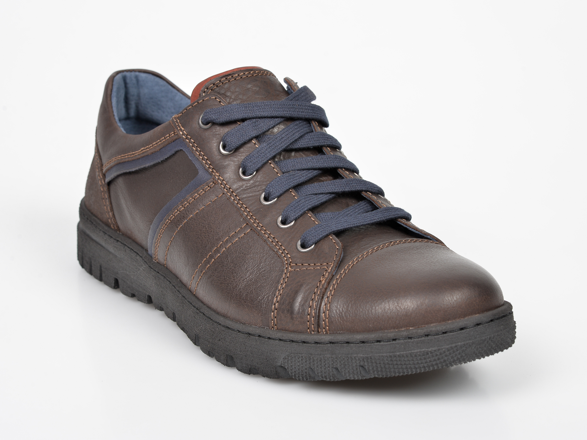Pantofi OTTER maro, 8097, din piele naturala
